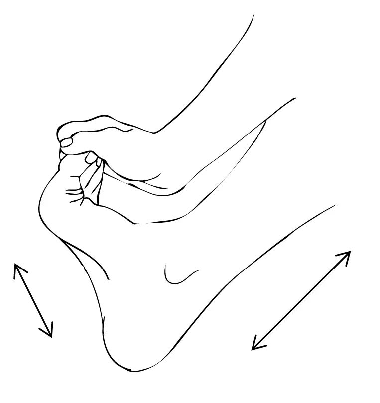 plantar fascia toe stretch